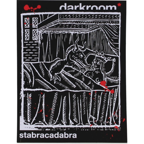 Darkroom Skateboards Stabracadabra Skate Sticker