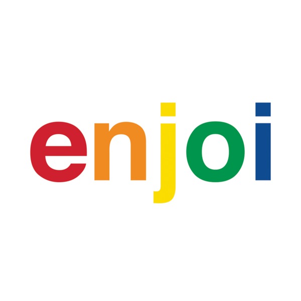 Enjoi Skateboards Spectrum Decal White Skate Sticker