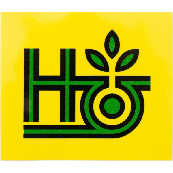 Habitat Skateboards Tritone Pod Decal Yellow Skate Sticker