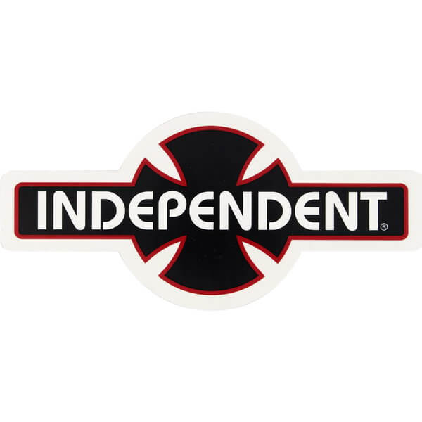 INDEPENDENT Trucks Company BLOK Logo Skateboard Sticker 