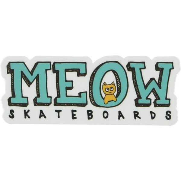 Meow Skate Stickers