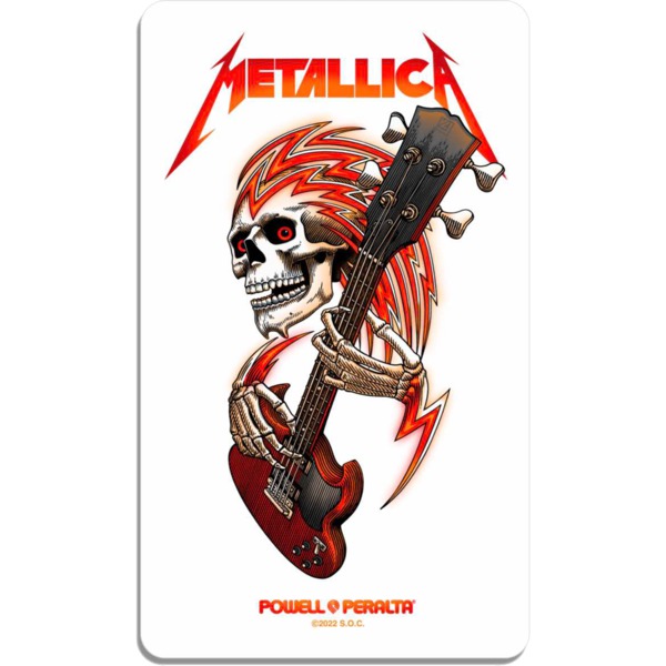 Powell Peralta Metallica Skate Sticker