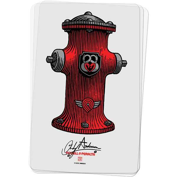 Powell Peralta Andy Anderson Hydrant Skate Sticker Powell Peralta Andy Anderson Hydrant Skate Sticker