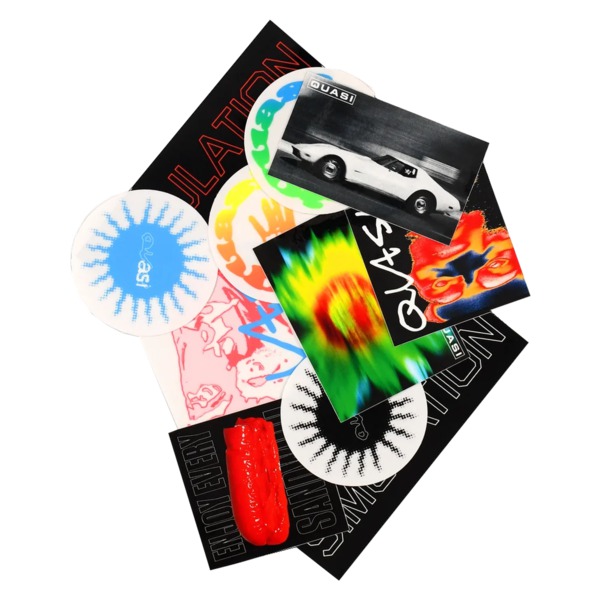 Quasi Skateboards 8 Piece 2026 Assorted Colors Sticker Pack Quasi Skateboards 8 Piece 2026 Assorted Colors Sticker Pack