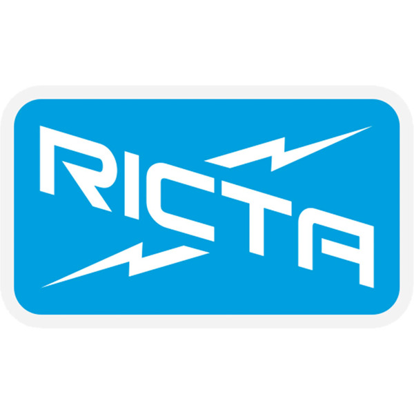 Ricta Wheels 1.89" X 3.22" Logo Skate Sticker