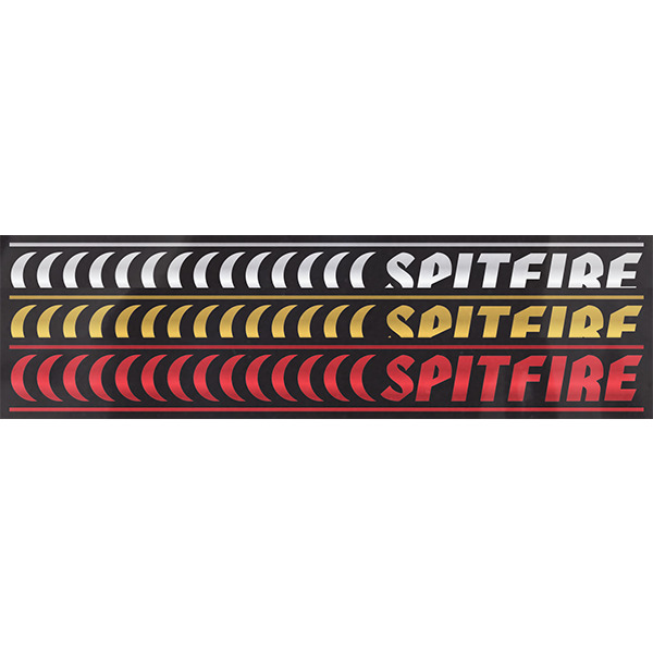 Spitfire Wheels Barred MD Skate Sticker