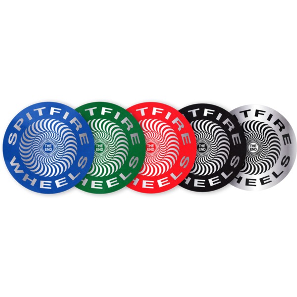 Spitfire Wheels Classic Foil Small Assorted Colors Skate Sticker Spitfire Wheels Classic Foil Small Assorted Colors Skate Sticker