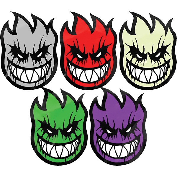 Spitfire Wheels 3" Deathmask II Skate Sticker Spitfire Wheels 3" Deathmask II Skate Sticker
