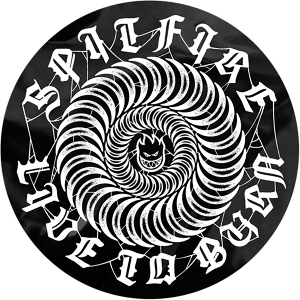 Spitfire Wheels Web Classic Medium Skate Sticker
