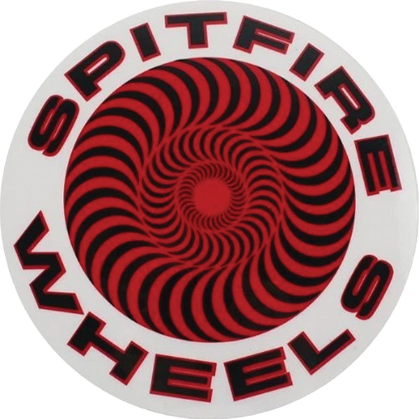 Spitfire Wheels Classic Medium Skate Sticker Spitfire Wheels Classic Medium Skate Sticker