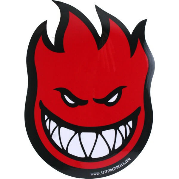 Spitfire Wheels Mini Fireball Skate Sticker