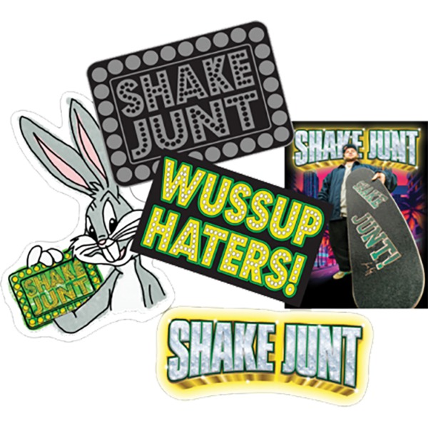 Shake Junt 10 Pack Reggie Assorted Skate Sticker Shake Junt 10 Pack Reggie Assorted Skate Sticker