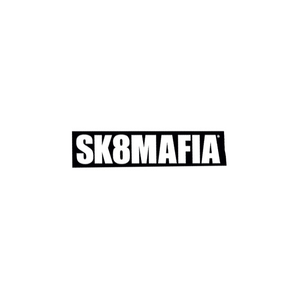 SKATE MAFIA SKATEBOARDS VINTAGE THE MAFIA SIGNS LOGO LARGE SKATEBOARD STICKER 