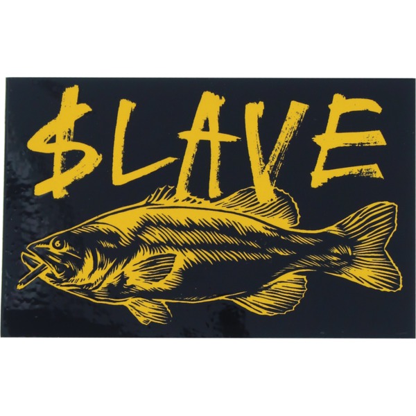 Slave Skateboards Bass Destruction Skate Sticker