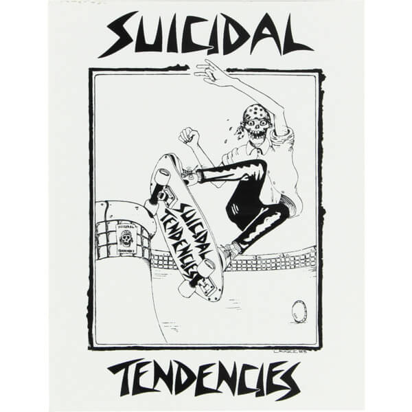 Suicidal Skates Skate Stickers
