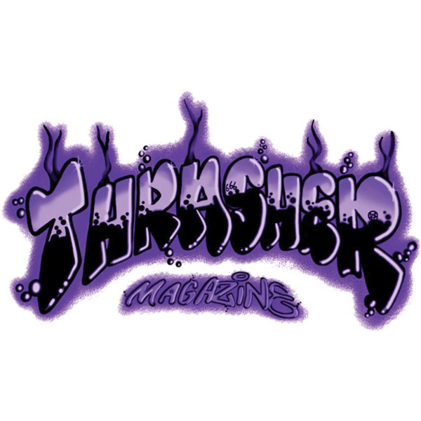 Thrasher Magazine Airbrush Decal Assorted Skate Sticker