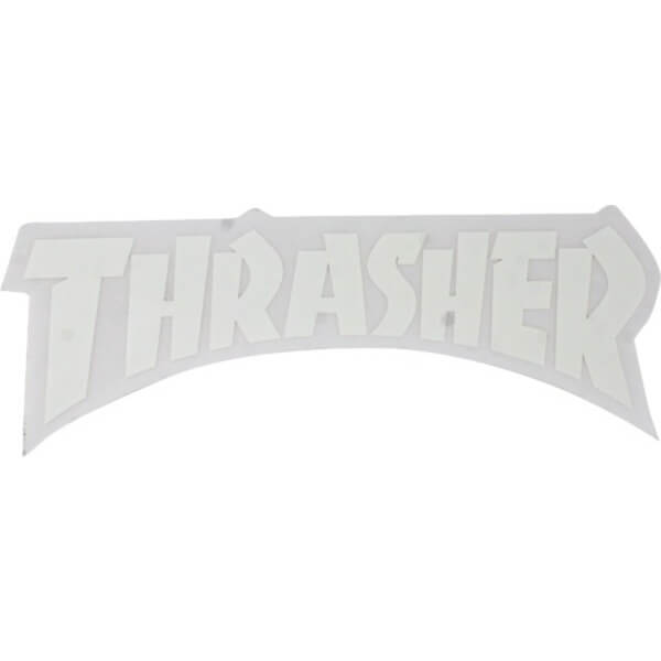 Thrasher Magazine Die Cut Assorted Colors Skate Sticker - 2 1/8" x 5 3/4"