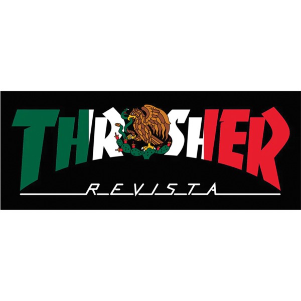 Thrasher Magazine Mexico Revista Skate Sticker