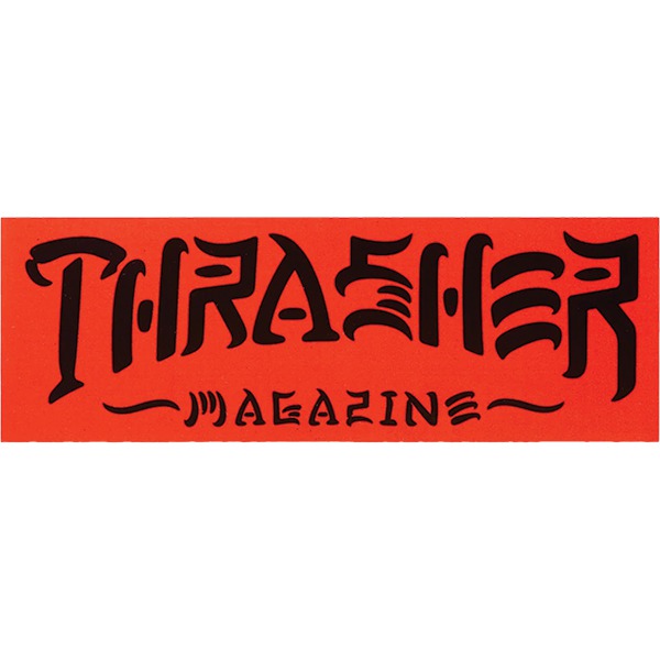 Thrasher Magazine 5" Thrash and Destroy Skate Sticker Thrasher Magazine 5" Thrash and Destroy Skate Sticker