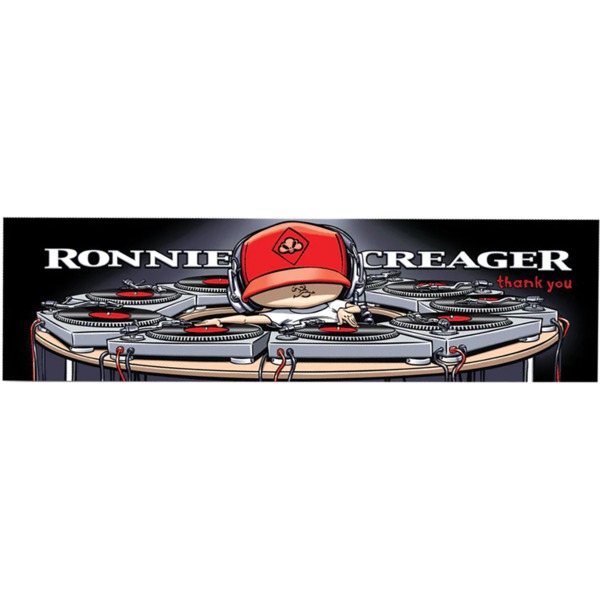 Thank You Skateboards 2" x 6" Ronnie Creager Mix Master Skate Sticker
