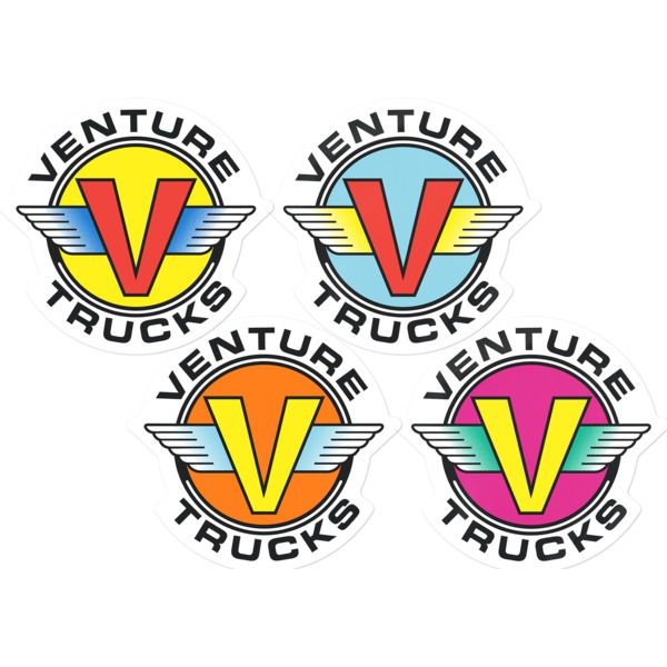 Venture Trucks V Die-Cut Medium Skate Sticker