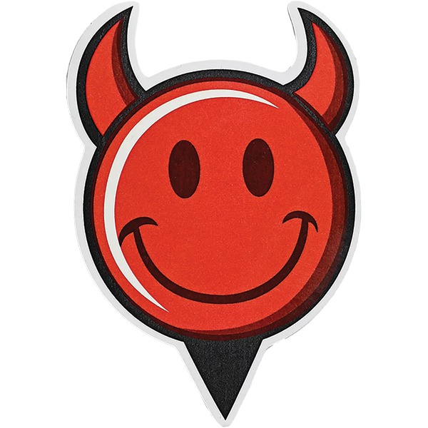 World Industries Skateboards Devilman Head Die Cut Skate Sticker