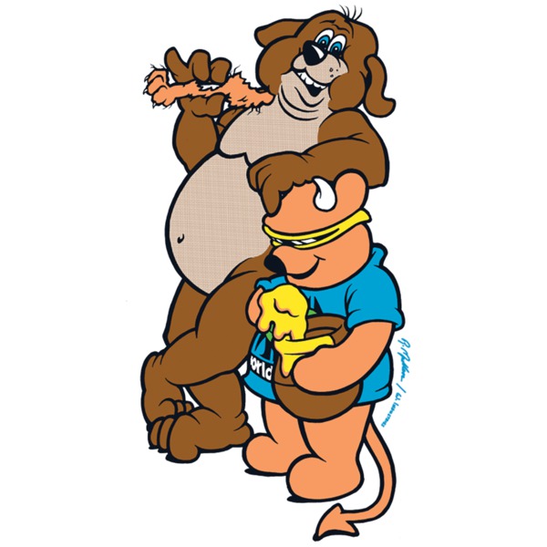 World Industries Skateboards Mullen Bear Skate Sticker