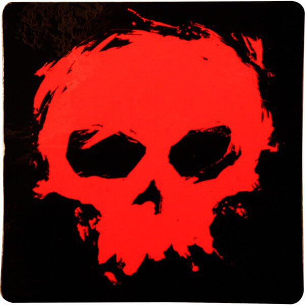 Zero Skateboards Blood Skull Skate Sticker Zero Skateboards Blood Skull Skate Sticker