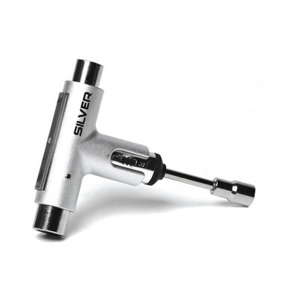 Silver Skate Trucks Multi-Purpose Skate Tool