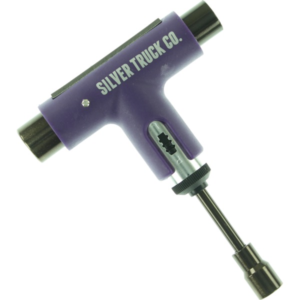 Silver Skate Trucks Multi-Purpose Skate Tool in Purple / Grey