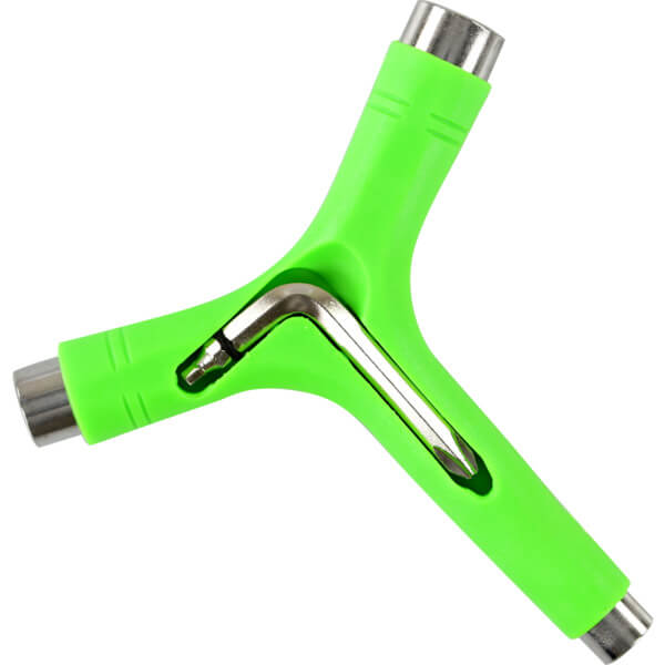 Yocaher Skateboards Neon Green Multi-Purpose Skate Tool