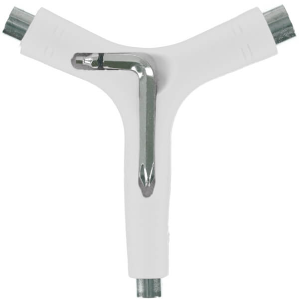 Yocaher Skateboards Multi-Purpose Skate Tool in White