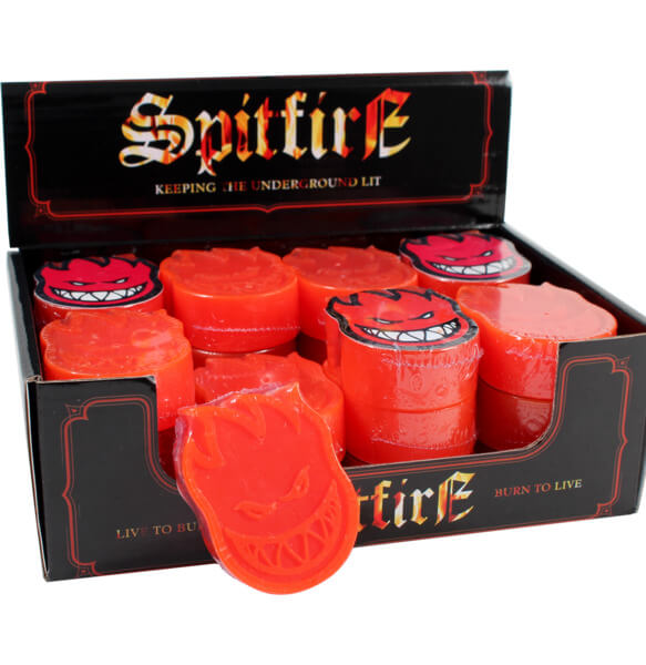 Spitfire Wheels Embers Mini Red Skate Wax Case of 24