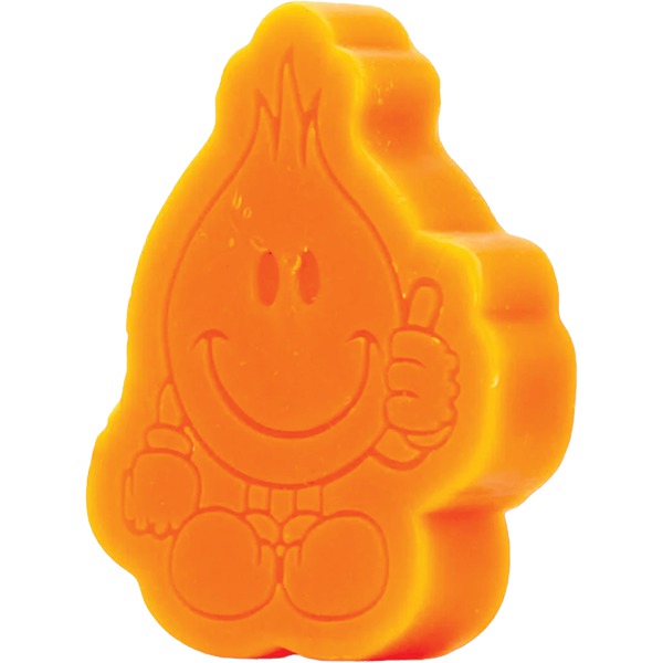 World Industries Skateboards Flameboy Orange Curb Wax World Industries Skateboards Flameboy Orange Curb Wax