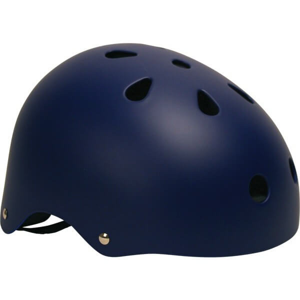 Industrial Skateboards Flat Blue Skate Helmet - Large