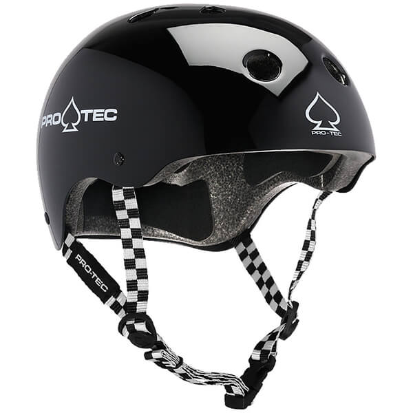 ProTec Skateboard Pads Classic Black Checker Skate Helmet - Medium / 22" - 22.8"
