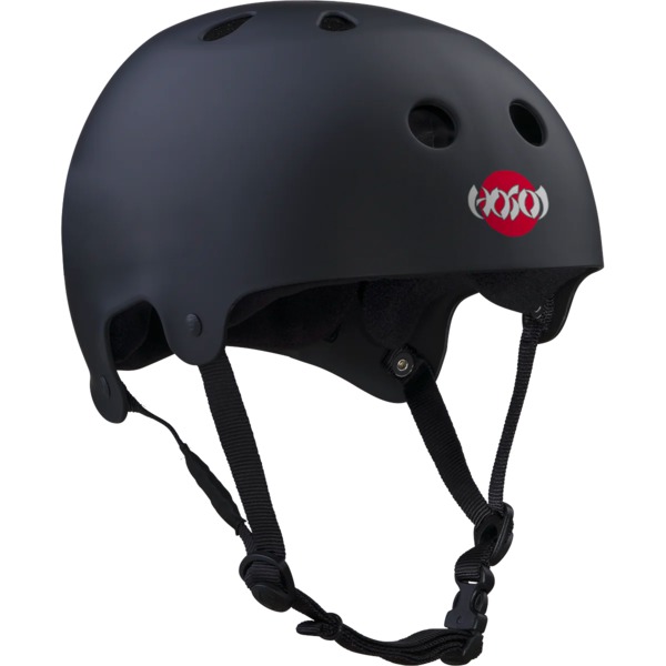ProTec Skateboard Pads Christian Hosoi Classic Old School Matte Black Skate Helmet - Small / 21.3" - 22"