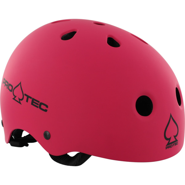 ProTec Skateboard Pads Classic Matte Pink Skate Helmet - (Certified) - X-Large / 23.6" - 24.4"