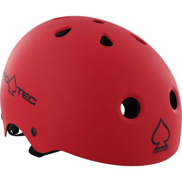 ProTec Classic CPSC Matte Red Skate Helmet (Certified) Small / 21.3