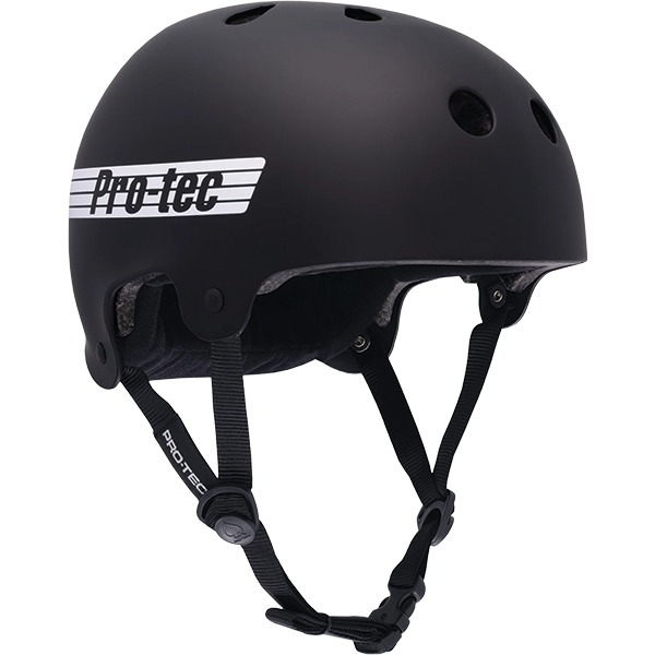 ProTec Skateboard Pads Low Pro Old School Matte Black Skate Helmet - (Certified) - XL/XXL 23.5" - 24.5" ProTec Skateboard Pads Low Pro Old School Matte Black Skate Helmet - (Certified) - XL/XXL 23.5" - 24.5"