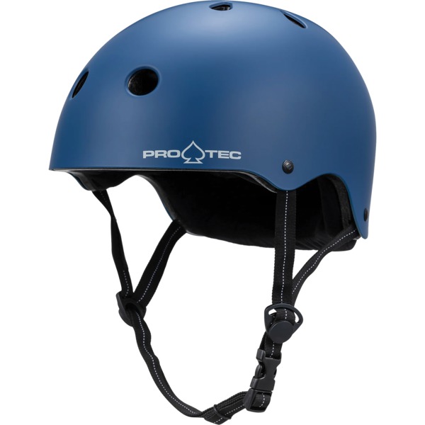 ProTec Skateboard Pads Low Pro Matte Blue Skate Helmet - (Certified) - X-Small / Small 20" - 21.25"