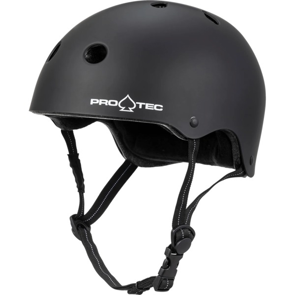 ProTec Skateboard Pads Low Pro Matte Black Skate Helmet - (Certified) - X-Small / Small 20" - 21.25"