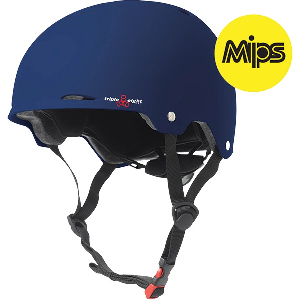 Triple 8 Skateboard Pads Gotham MIPS Dual-Certified Matte Blue Skate Helmet - S/M 21" - 22.5" Triple 8 Skateboard Pads Gotham MIPS Dual-Certified Matte Blue Skate Helmet - S/M 21" - 22.5"