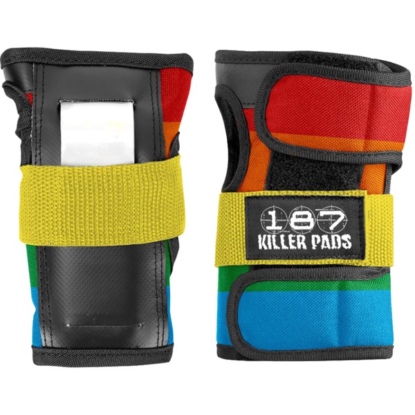 187 Killer Pads Rainbow Wrist Guard - Junior