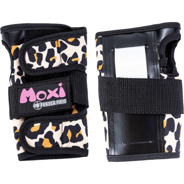 187 Killer Pads Moxi Leopard Wrist Guards - Medium