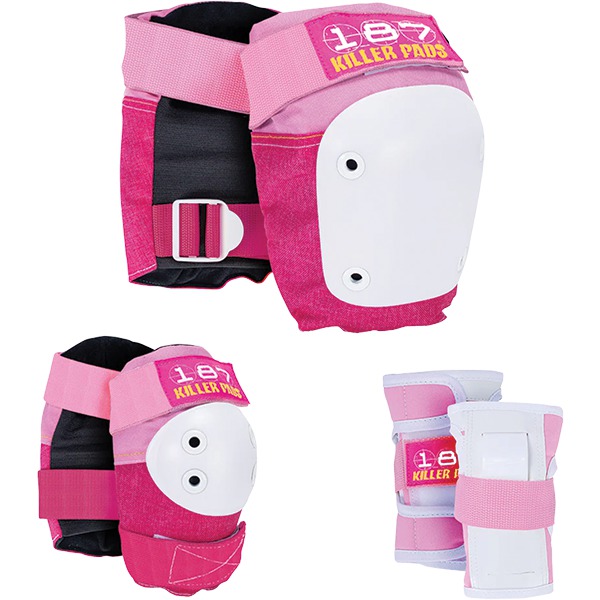 187 Killer Pads Pink 6-Pack Pad Set - S/M 187 Killer Pads Pink 6-Pack Pad Set - S/M