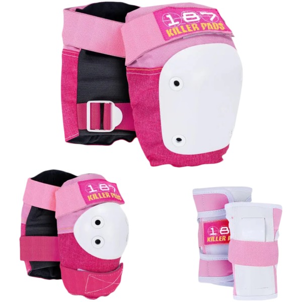 187 Killer Pads Pink 6-Pack Pad Set - L/XL