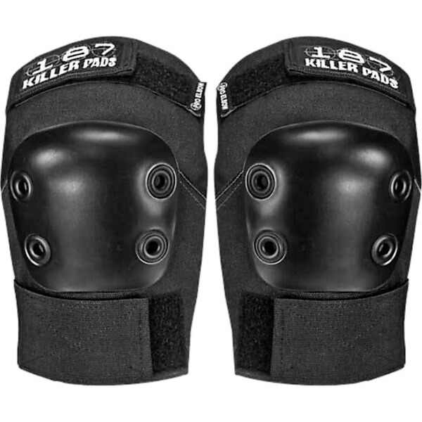 187 Killer Pads Pro Black Elbow Pads - Medium