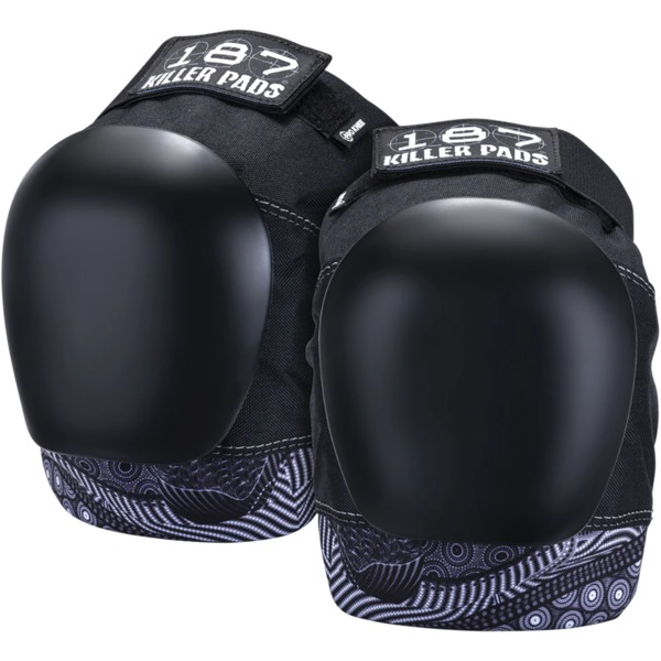 187 Killer Pads Keegan Palmer Pro Black / Black Knee Pads - Small