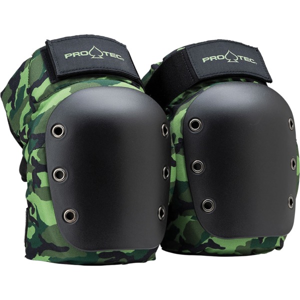 ProTec Skateboard Pads Street Open Back Camo Knee Pads - Medium